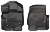 15-25 Ford F-150 Husky Liners 18361 WeatherBeater Front Floor Liners Black